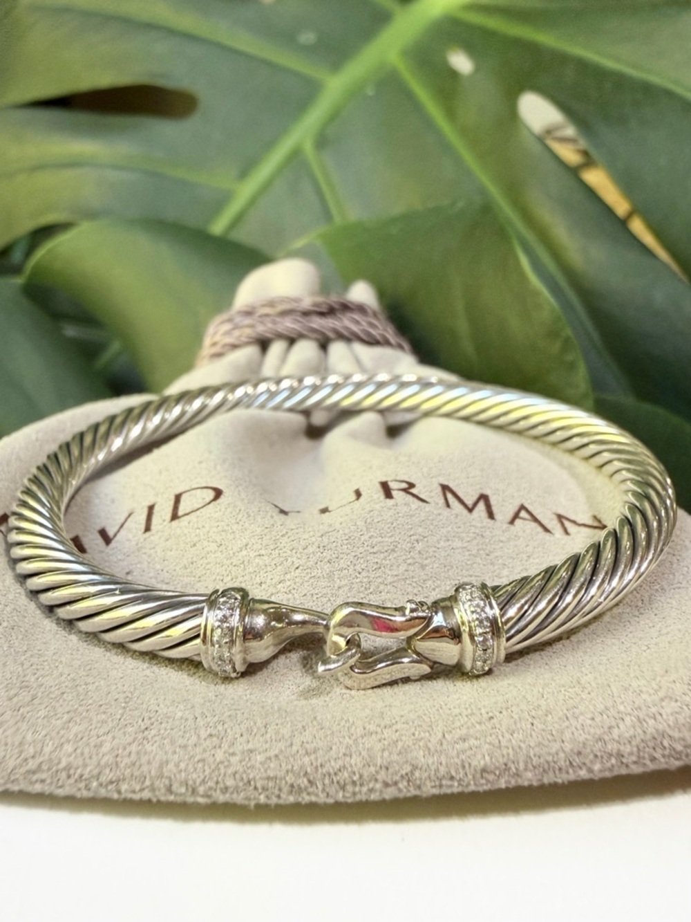 ❤️ David Yurman Buckle Classic Cable Bracelet